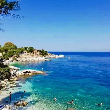 아파트 Corfu Island Kassiopi's Sea View 카시오피